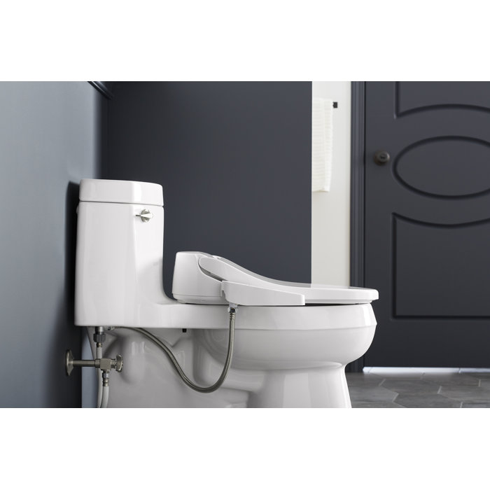 Kohler Novita Elongated Cleansing Toilet Seat White & Reviews Wayfair